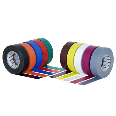 box of multi colored electrical tape|electrical tape multi color pack.